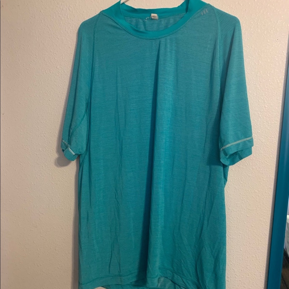XL Blue Lululemon Athletic Shirt